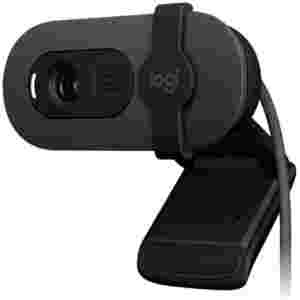 Spletna kamera Logitech Brio 105 2MP FHD 30FPS 58° USB grafitna mikrofon pokrov za lečo (960-001592)