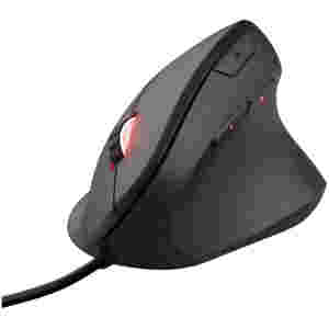 Miš Trust USB-A GXT 144 Rexx Vertical gaming črna ergonomična 10000DPI RGB (22991)