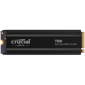 Crucial T500 2TB PCIe Gen4 NVMe M.2 SSD s hladilnikom