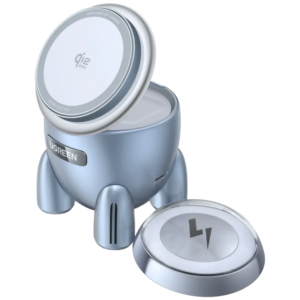 Ugreen 2-in-1 MagSafe brezžični polnilnik Qi2 30W