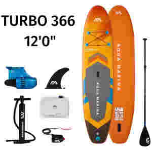 AQUA MARINA Turbo 366 z električnim moto AMGO-366PFS