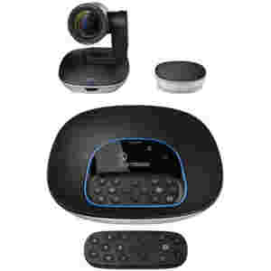 Konferenčni sistem Logitech Group BT USB-A 1080p daljinec stenski nosilec mic-360° (960-001057)