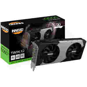 Grafična kartica nVidia RTX5060Ti Inno3D Twin X2 - 8GB GDDR7 (N506T2-08D7-193075N)