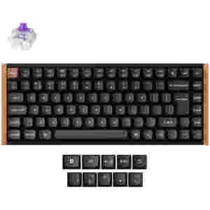 Mehanska Tipkovnica brezžična + Bluetooth Keychron K2 HE nebula mag stikala UK | črna RGB (K2H-F1-UK)