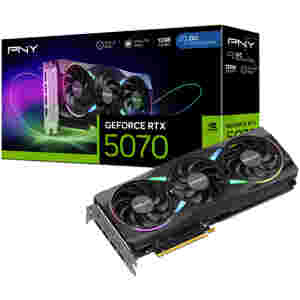 Grafična kartica nVidia RTX5070 PNY Epic-X RGB OC - 12GB GDDR7 (VCG507012TFXXPB1-O)