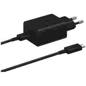 Hišni polnilec 100-240V => 1x USB-C Samsung 45W EP-T4510 za mobilni telefon ali tablični računalnik + kabel  (EP-T4510XBEGEU)