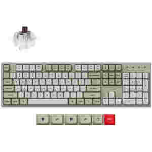 Mehanska Tipkovnica Žična Keychron rjava stikala rjava stikala UK | rjava RGB (C2PX-M3-UK)