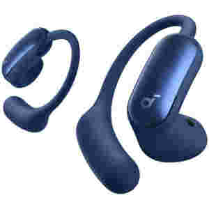 Slušalke brezžične Anker ušesne z mikrofonom BT Soundcore AeroFit 2 Pro modre (A3875G31)