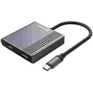 Sandberg USB-C 2xHDMI+USB+PD priklopna postaja