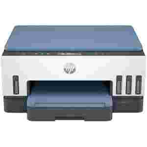 HP Smart Tank 725 vse-v-enem naprava A4: barvni brizgalni tiskalnik z dvopasovnim Wi-Fi za tiskanje