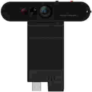 Spletna kamera Lenovo ThinkVision MC60 (S) - Short FHD 30FPS 90° USB črna AI autofokus 4x dvojni mikrofon (4XC1K97399)