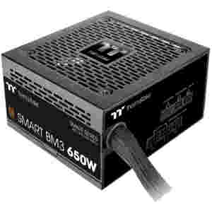 Napajalnik - 650W Thermaltake 650 Smart BM3 80Plus Bronze 85% ATX3.0 ATX12V Semi-Modular 120mm črna (PS-SPD-0650MNFABE-3)