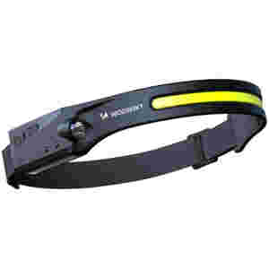 Naglavna svetilka Wozinsky WLC-1200 350lm CREE LED IPX4 z senzorjem gibanja črna (WLC-1200)