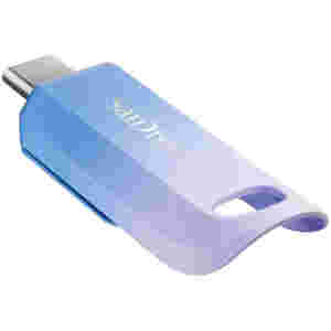 Spominski ključek 256GB USB-C Sandisk Creator 400MB/s kovinski-plastičen lila (SDCZ75C-256G-G46)