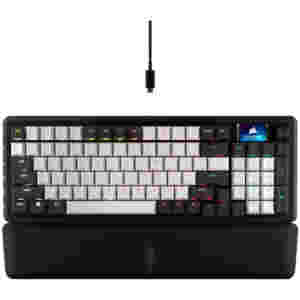 Gaming Tipkovnica Žična Corsair Vanguard 96-MLX US | črna RGB (Vgrajen LCD ekran) (CH-91E921E-NA)