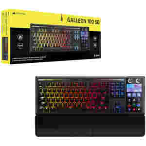 Gaming Tipkovnica Žična Corsair Galleon 100 SD US | črna RGB (Stream Deck-Integrated) (CH-912A31I-NA)