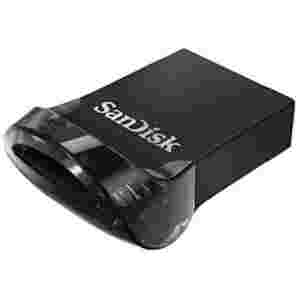 Spominski ključek 256GB USB 3.2 Sandisk Ultra FIT 400MB/s plastičen brez pokrovčka micro črn (SDCZ430-256G-G46)