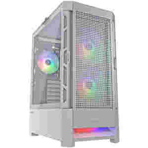 Ohišje Cougar Airface MidiATX - bela RGB