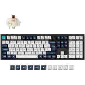Mehanska Tipkovnica brezžična Keychron Q6 Max QMK/VIA UK | črna RGB (Brown switch) (Q6M-M3-UK)