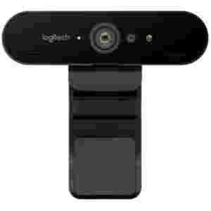 Spletna kamera Logitech BRIO 4K 4MP 4K UHD 60FPS USB črna Autofokus 5xZoom mikrofon z redukcijo šuma Windows Hello (960-001106)