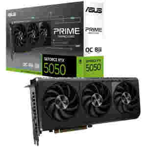 Grafična kartica ASUS Prime GeForce RTX 5050 OC, 8GB GDDR6, PCI-E 5.0 PRIME-RTX5050-O8G