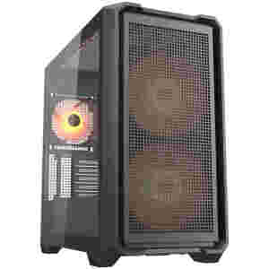 COUGAR MX600 Mini RGB PC Case, Mini Tower, Black