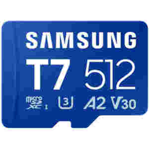Spominska kartica microSDXC 512GB Samsung T7 170MB/s/U3 V30 UHS-I A2 (MB-MB512T/WW)