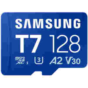 Spominska kartica microSDXC 128GB Samsung T7 170MB/s/U3 V30 UHS-I A2 (MB-MB128T/WW)