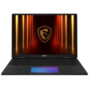 Prenosnik MSI Titan 18 HX A2XWJG / Intel Core Ultra 9 285HX / 96GB RAM / 6TB SSD / 18" UHD+ 120Hz / NVIDIA GeForce RTX 5090 / Windows 11 Pro / črn