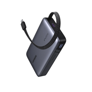 Ugreen 67W 20000mAh prenosna baterija z vgrajenim kablom