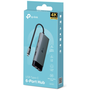 TP-LINK UH6120C 6-v-1 USB-C HUB priklopna postaja z 4K HDMI
