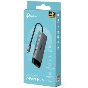 TP-LINK UH7020C 7-v-1 USB-C HUB priklopna postaja z 4K HDMI in 100 W Power Delivery