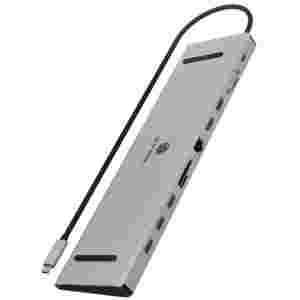 IcyBox IB-DK2106A-CPD priklopna postaja s Power Delivery 100W