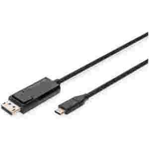Kabel USB-C = DisplayPort 2,00m 8K@Hz obojesmerni Digitus (AK-300334-020-S)