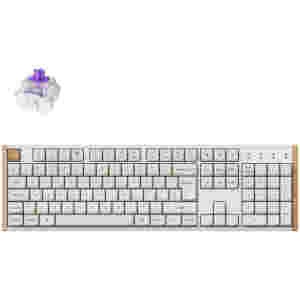 Mehanska Tipkovnica brezžična Keychron K10 HE Special Edition UK | bela RGB (Nebula magnetic switch) (K10H-Q1-UK)