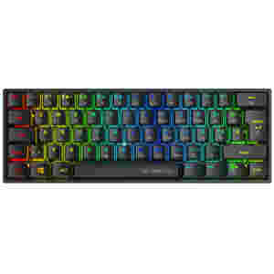 Gaming Tipkovnica Žična USB-A UVI PRIDE Nano 60% SLO | SLO gravura črna RGB (UVIPRIDENANO)