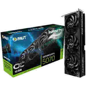 Grafična kartica nVidia RTX5070 Palit Infinity 3 OC - 12GB GDDR7 (NE75070S19K9-GB2050S)