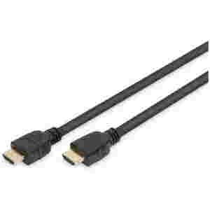 Kabel HDMI(m)=>HDMI(m) v2.1 2,00m 8K/60Hz 4K/120Hz črn Digitus (AK-330124-020-S)