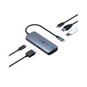 IcyBox IB-DK4081-SO Travel Docking USB-C priklopna postaja