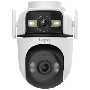 TP-LINK Tapo C545D dvojna 2K zunanja PTZ Wi-Fi kamera z AI