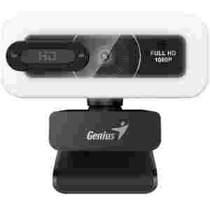 Spletna kamera Genius FaceCam LIGHT 2MP FHD 30FPS USB-C/A LED osvetlitev z upravljalnikom na kablu (32200010400)