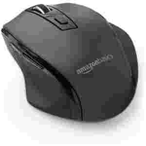 Miš brezžična desktop AmazonBasics Ergonomic Mouse 3600DPI ergonomična grafitna nastavljiva občutljivost (600