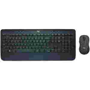 Tipkovnica in miš Logitech brezžična desktop MK545 US international črna Unyfiying Combo advanced SLO gravura (920-008923)