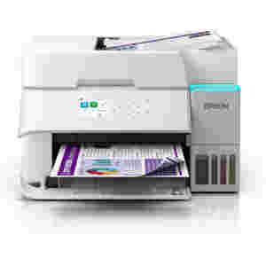 Tiskalnik multifunkcijski brizgalni barvni Epson EcoTank Office L6376 A4 duplex tisk duplex skeniranje USB LAN WiFi 18ppm (C11CL43404)