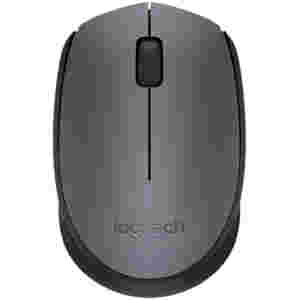 Miš Logitech brezžična optična za notesnike M170 siva (910-004642)