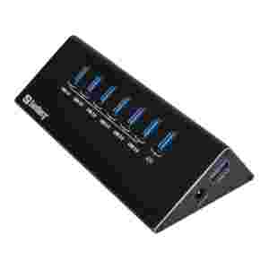 Sandberg USB 3.0 Hub 6+1 ports vozlišče