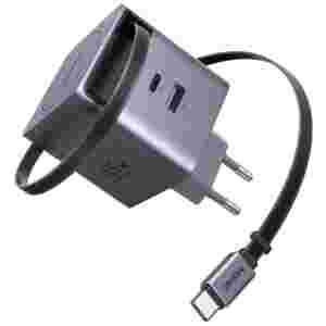 Ugreen Retractable 65W GaN USB-C polnilec